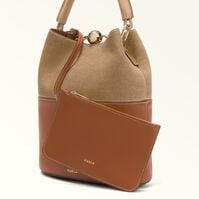 Furla Sfera Bolso Cubo Cognac Furla Sfera Bolso Cubo Cognac 4